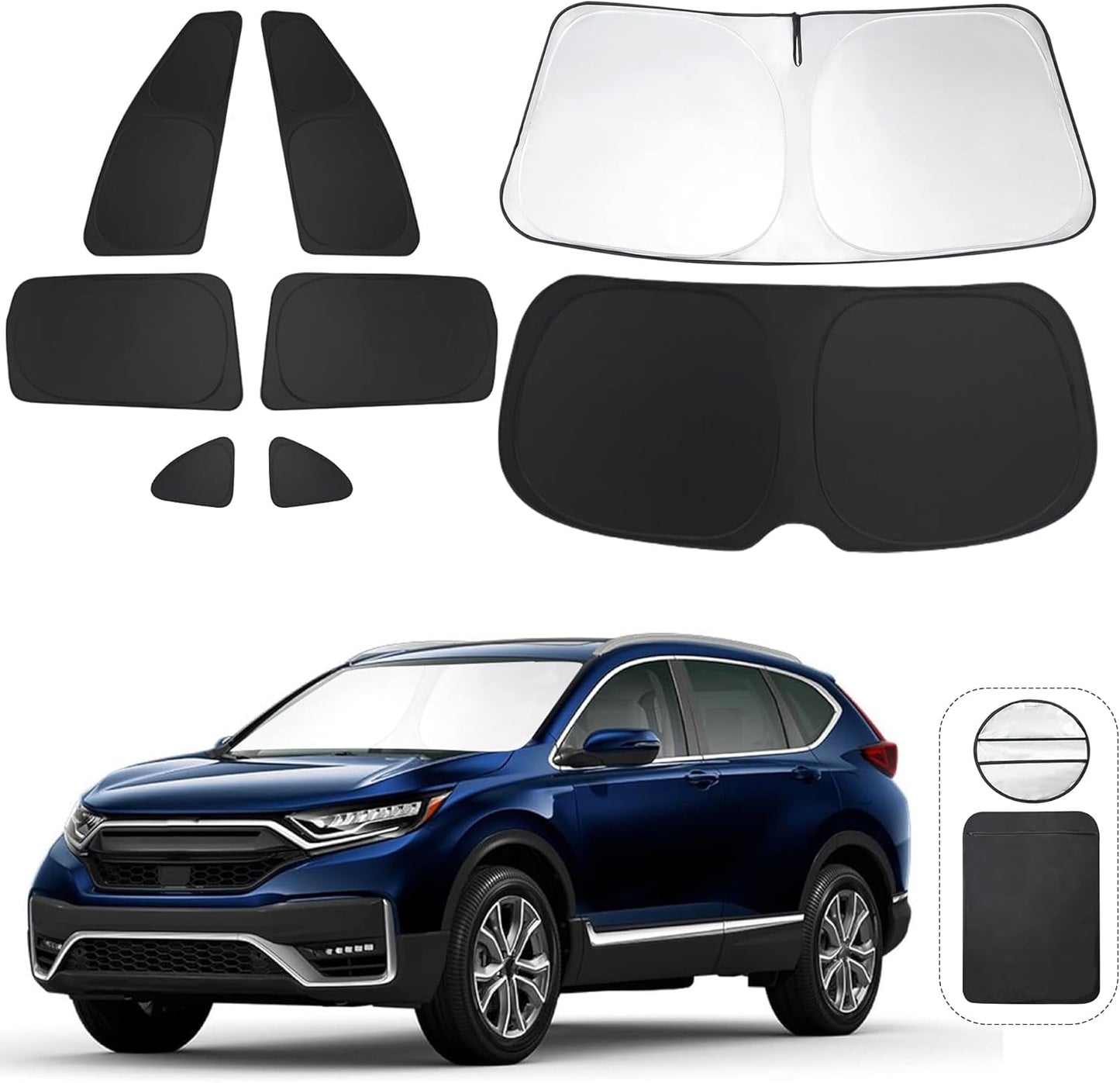Custom Fit Window Shades for Honda CR-V 2017-2022 Accessories