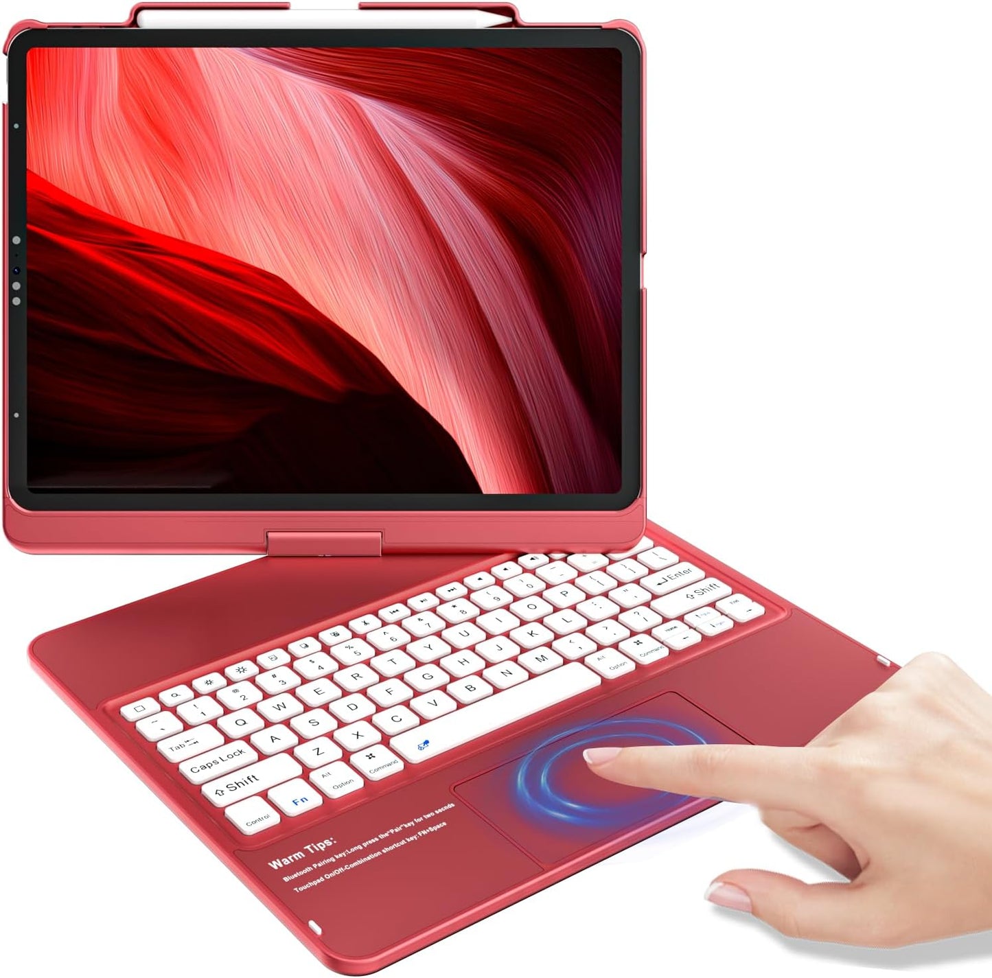 KBCASE Keyboard Case for iPad Air 13 inch & Pro 12.9 inch