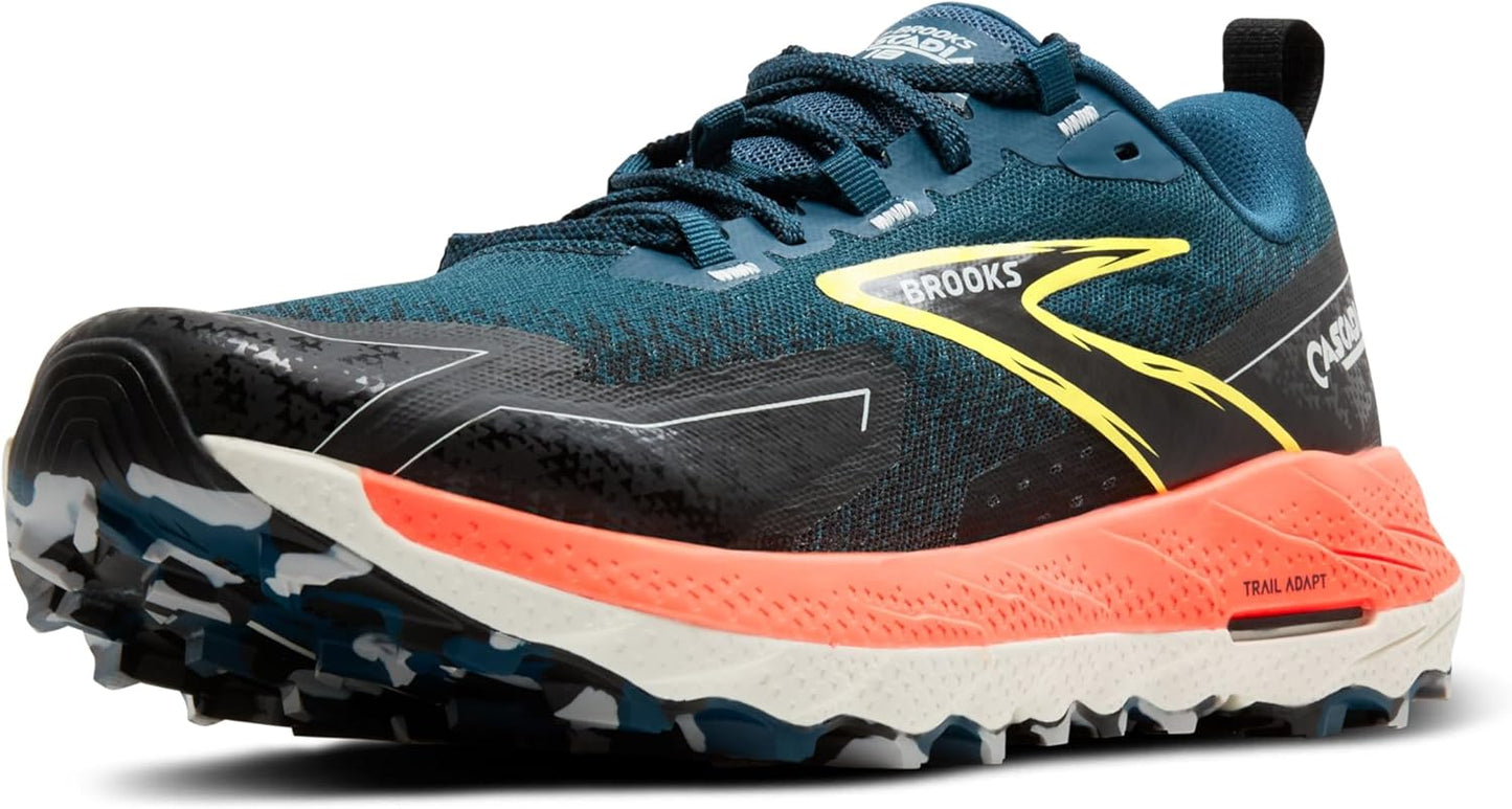 Brooks Mens Cascadia 18 Trail Running Shoe for Mountain Adventures
