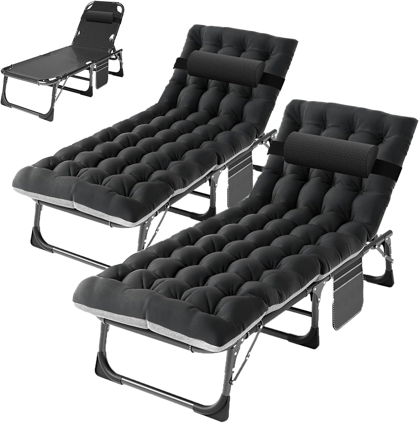 Oversized Chaise Lounge Chair for Outdoor Relaxation and Tanning