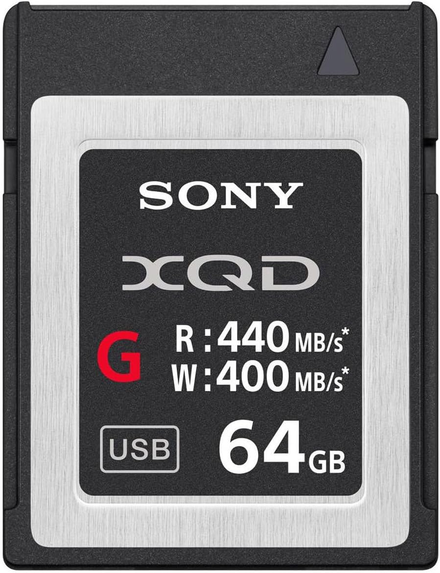 Sony Professional XQD G Series 64GB Memory Card for High Speed