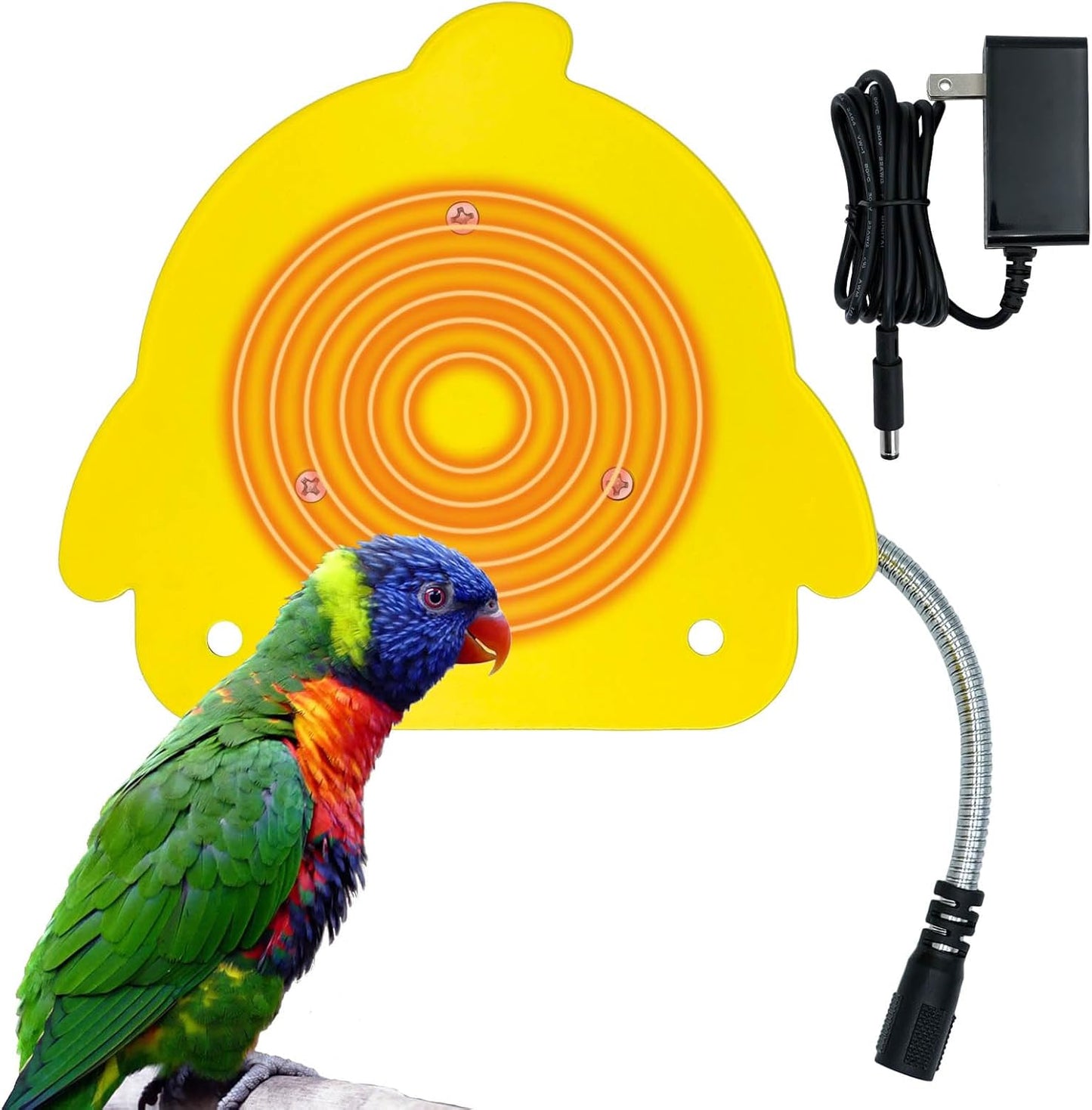 Cozy Cage: 12V Bird Heater for Happy Birds!