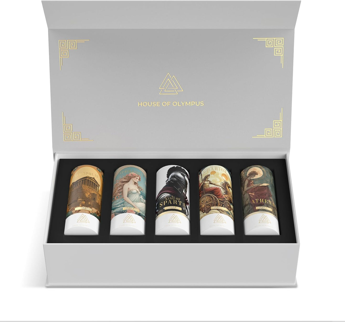 Car Air Freshener Gift Set with 100% Natural Essential Oils