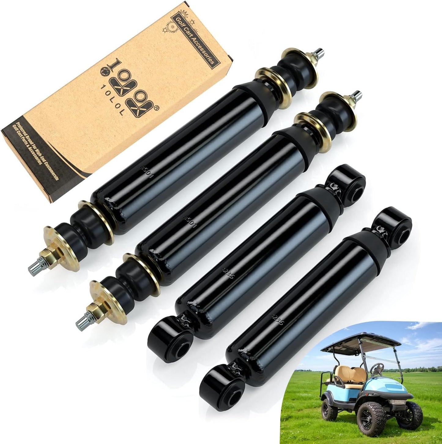 Enhance Golf Cart Comfort with Shock Kit - Fits Various Models