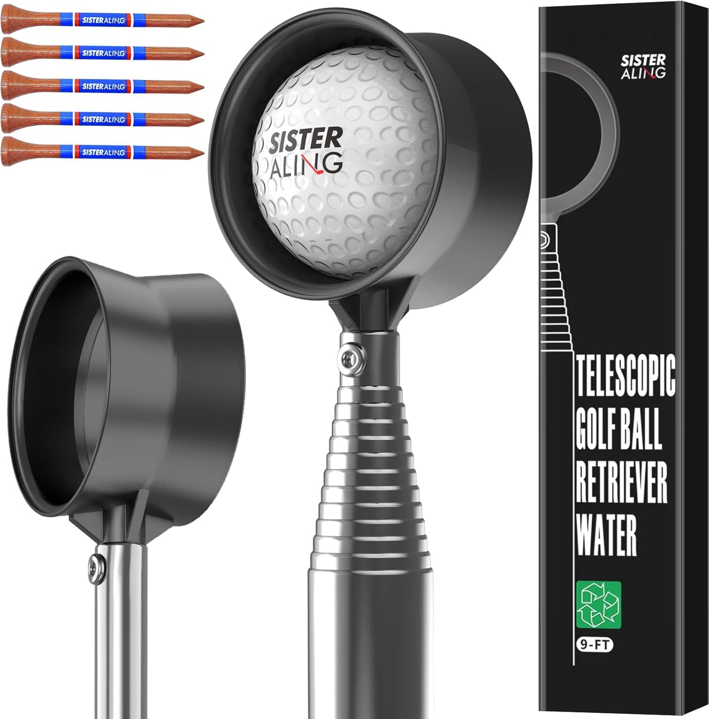 Telescopic Golf Ball Retriever for All Golfers