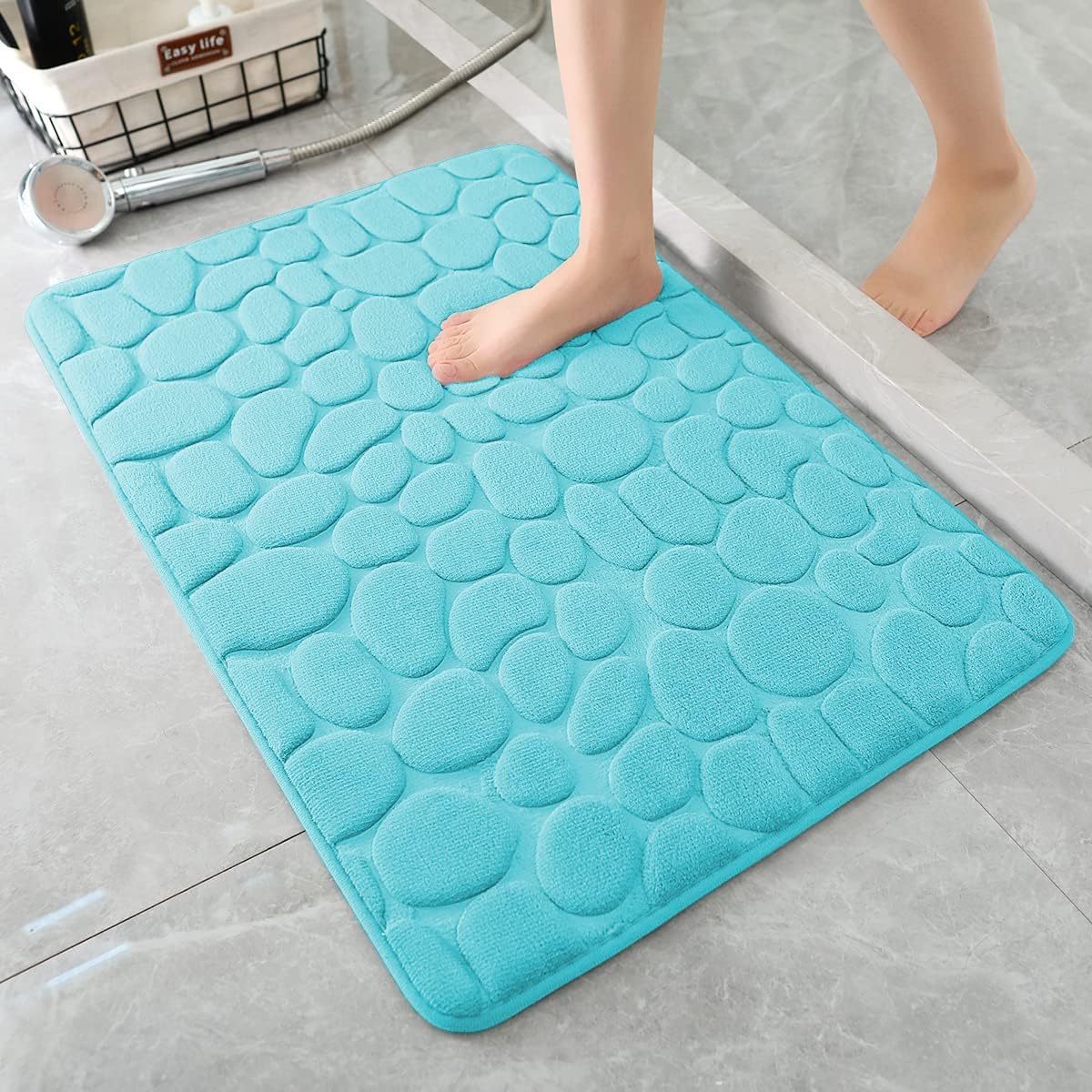 YIHOUSE Memory Foam Bath Mat for Ultimate Comfort and Absorbency