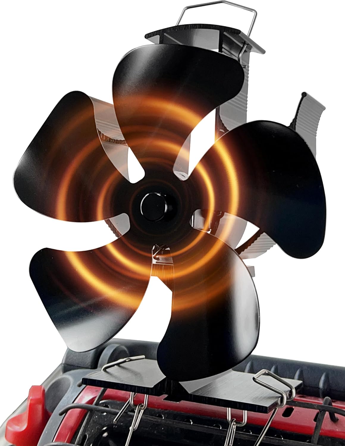 Tomersun Heat-Powered Stove Fan - Efficient Heating