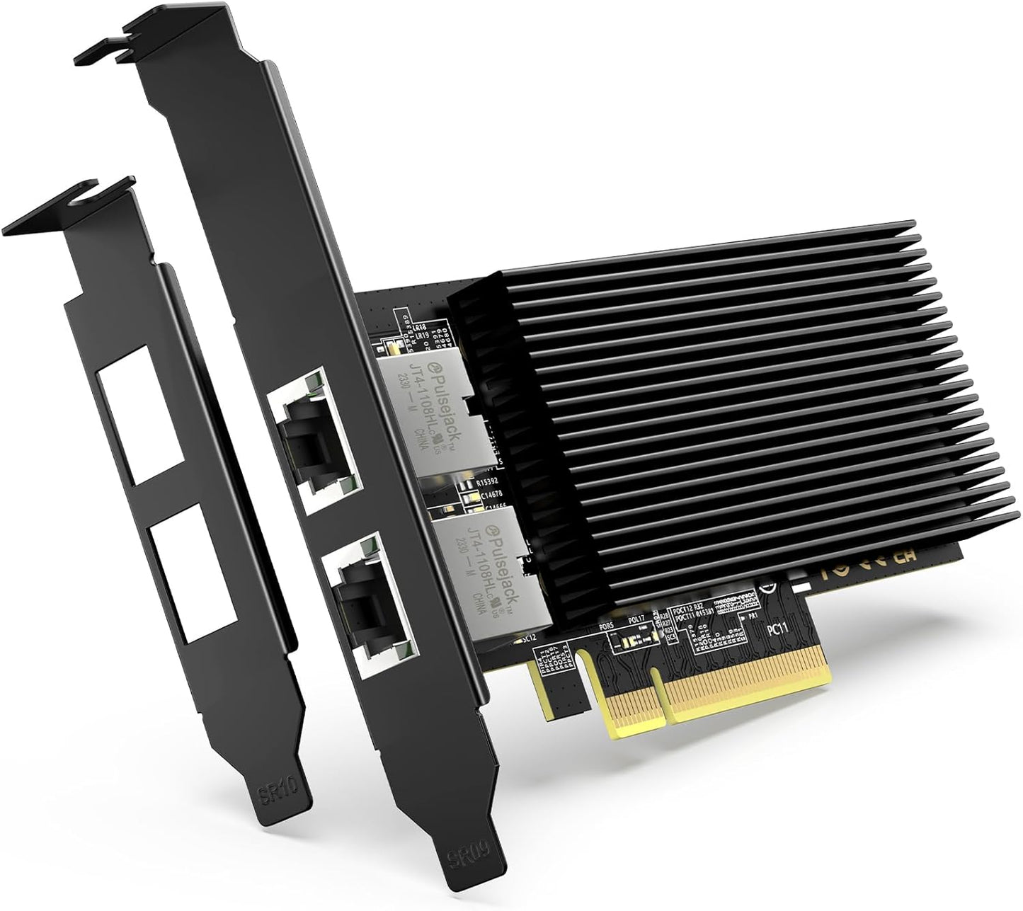 VIMIN 10G PCI-E Network Card Dual RJ45 Ports 10Gbps