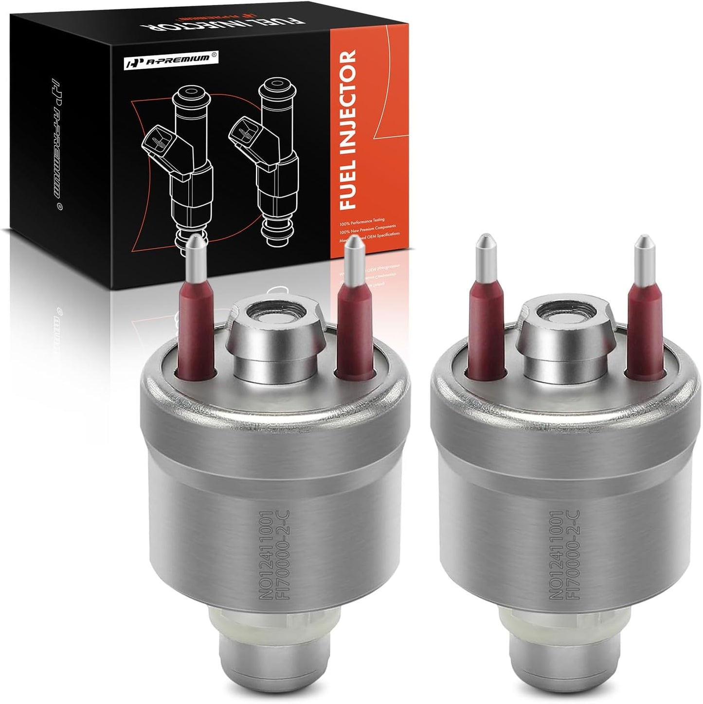 A-Premium Set of 2 Fuel Injectors for Chevrolet and GMC Vehicles