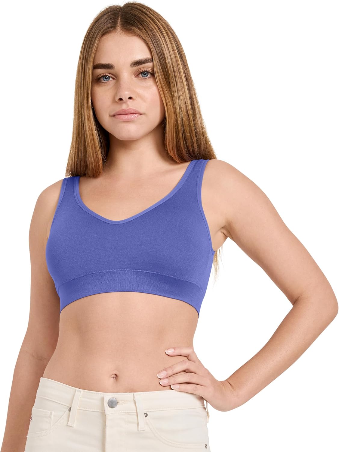 Jockey Women's Seamfree Back Smoothing Bralette for Comfort