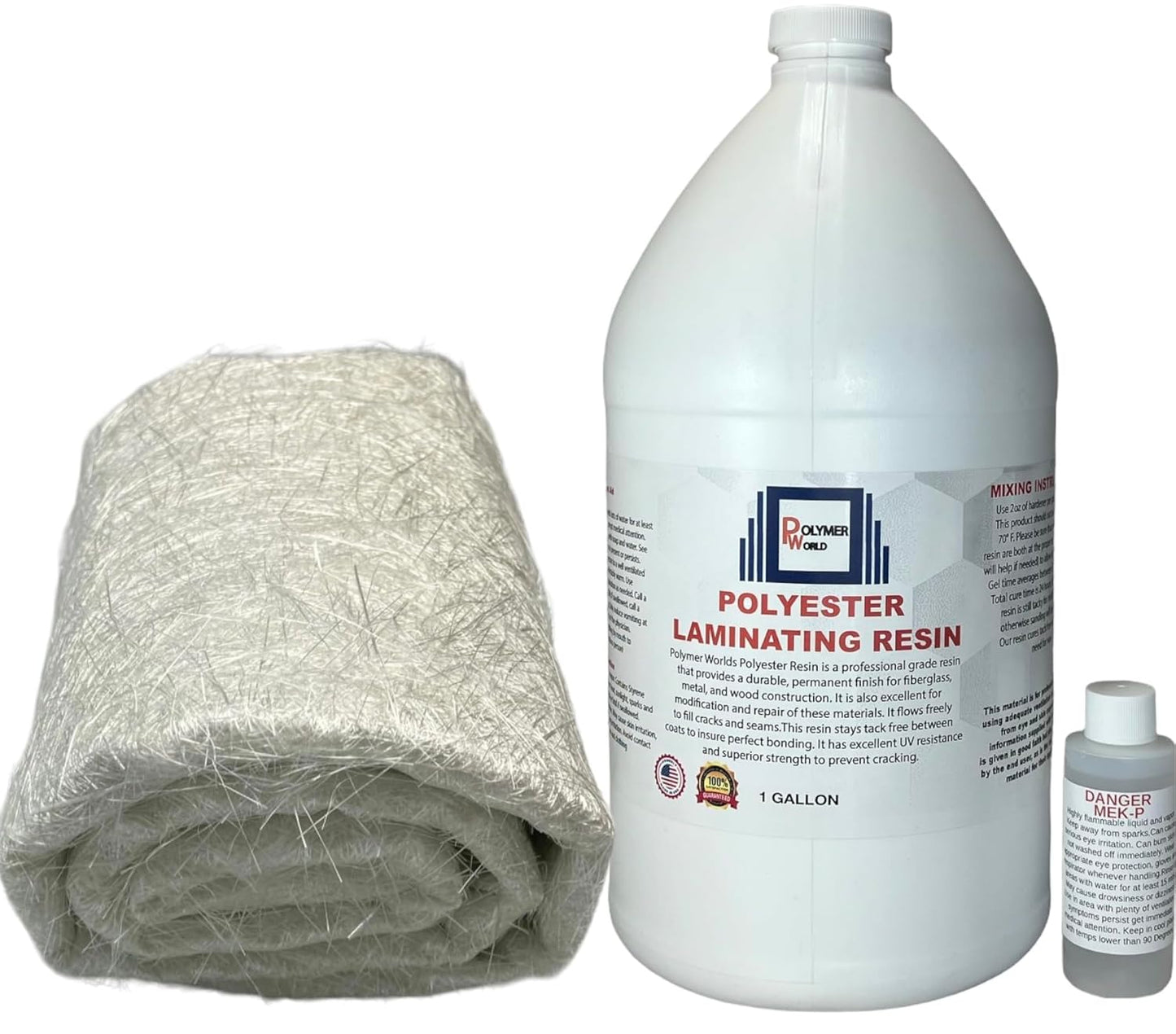 Polyester Resin with Chopped Strand Mat for Boats and More