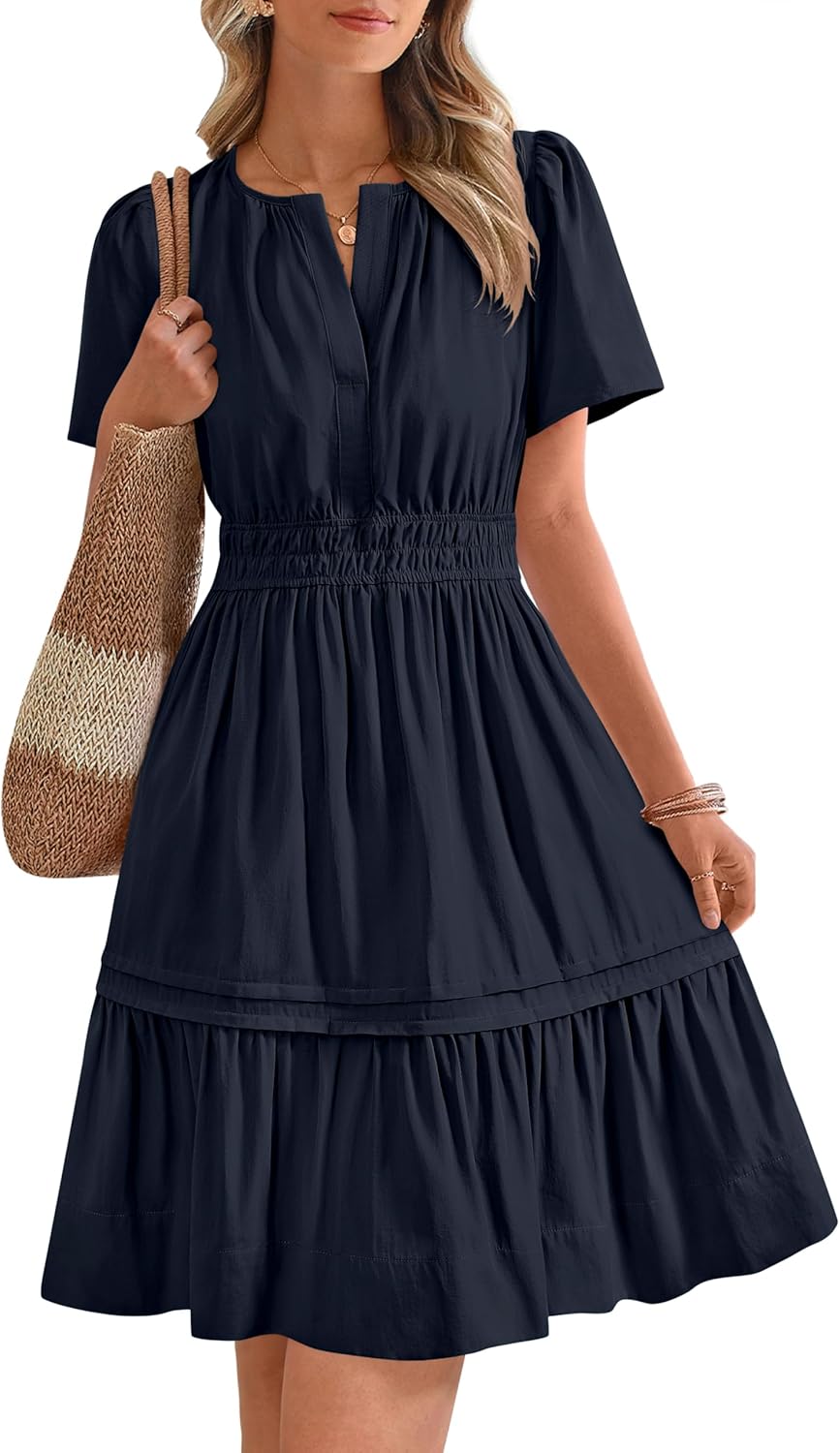 BTFBM Women's Casual Sundress for Summer and Spring Events