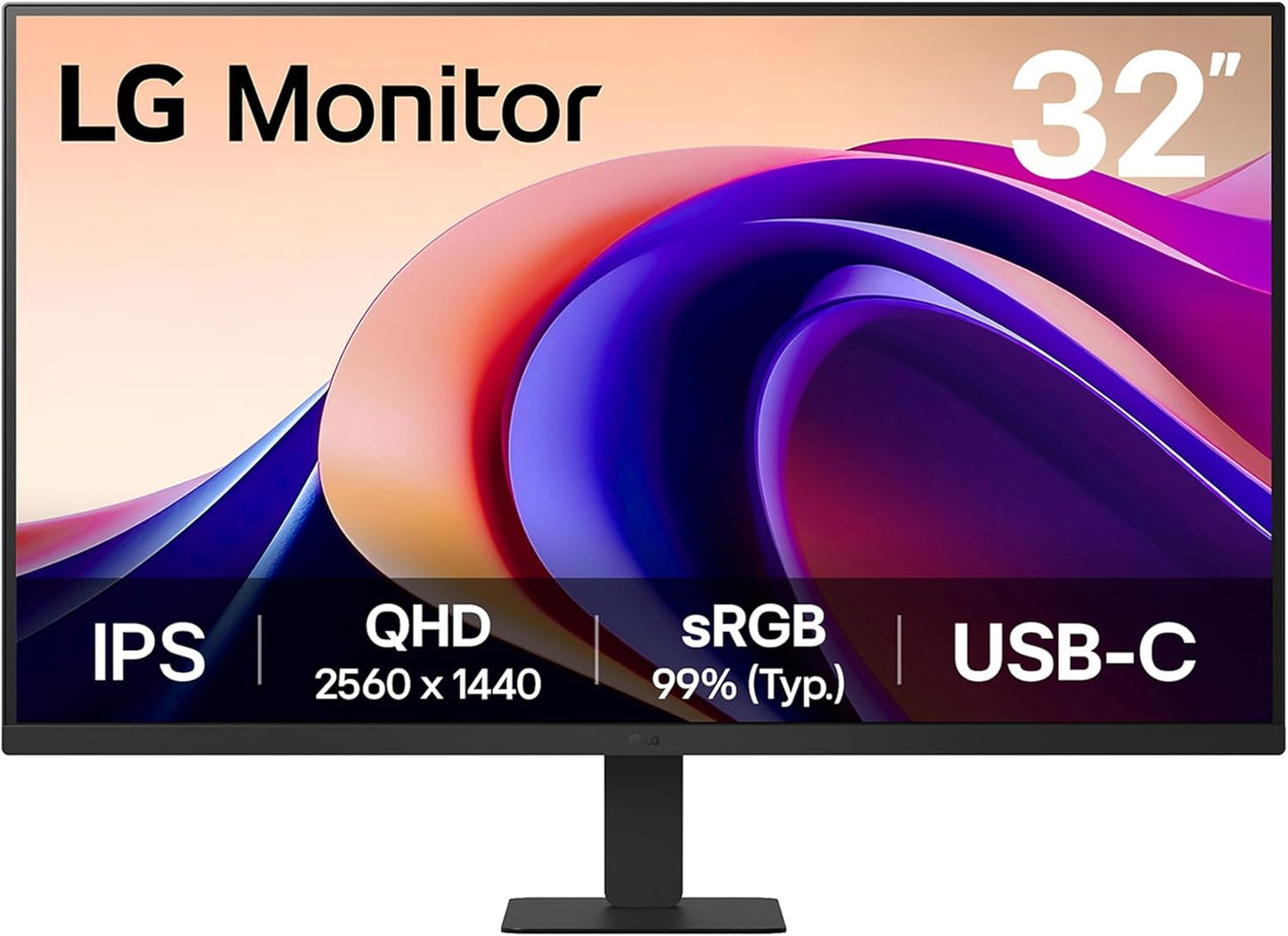 LG 32U631A-B 32-inch QHD Monitor with HDR10 and USB-C