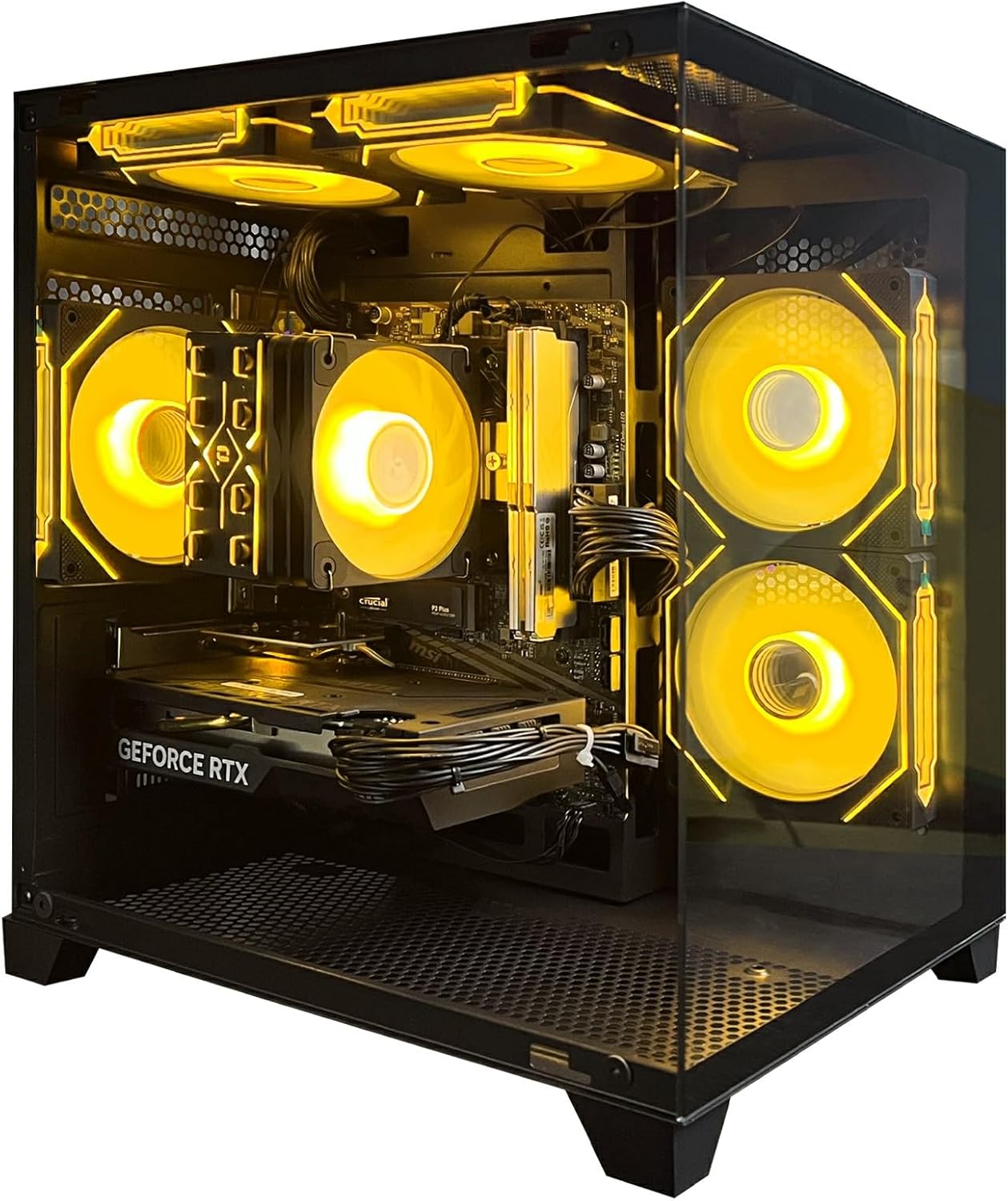 High-Performance Gaming PC with AMD Ryzen 7 and RTX 4060
