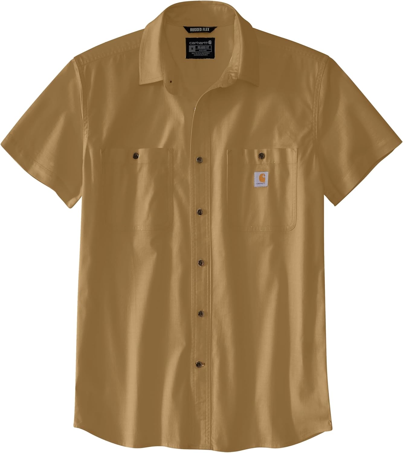 Carhartt Men's Rugged Flex Relaxed Fit Lightweight Short-Sleeve