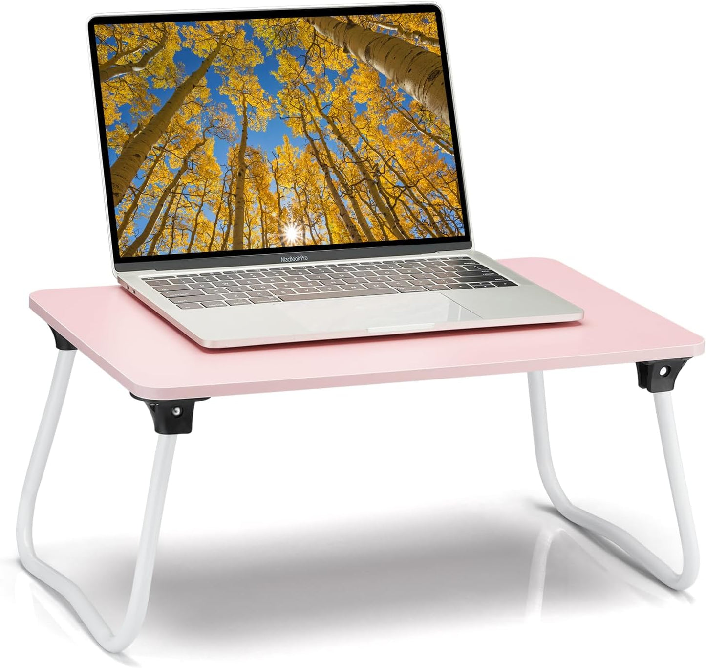 Portable Pink Lap Desk - Lightweight & Foldable