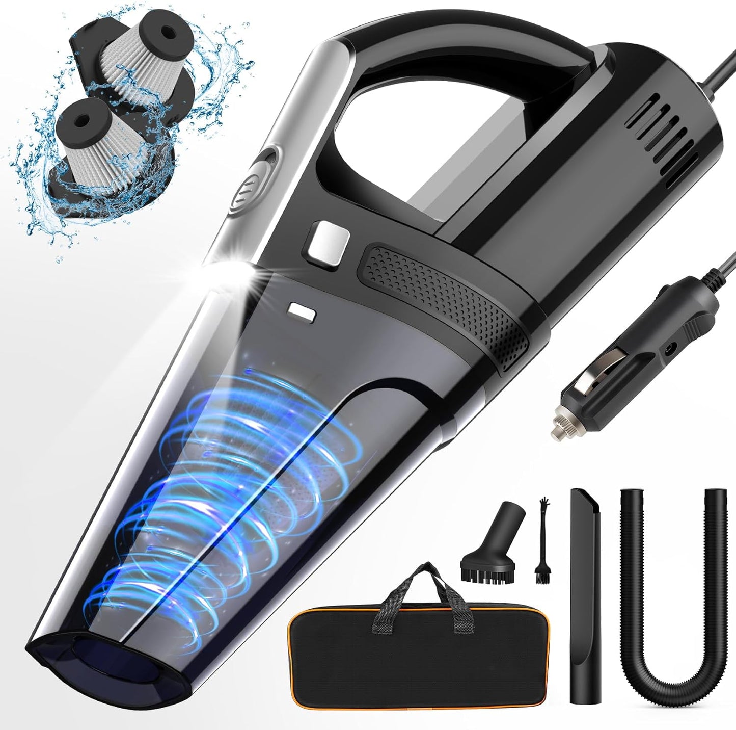 Powerful 7000PA Car Vacuum - DRECELL