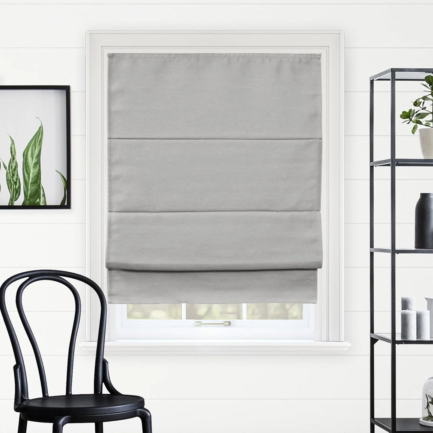 CHICOLOGY Roman Shades Blackout Window Treatments for Home
