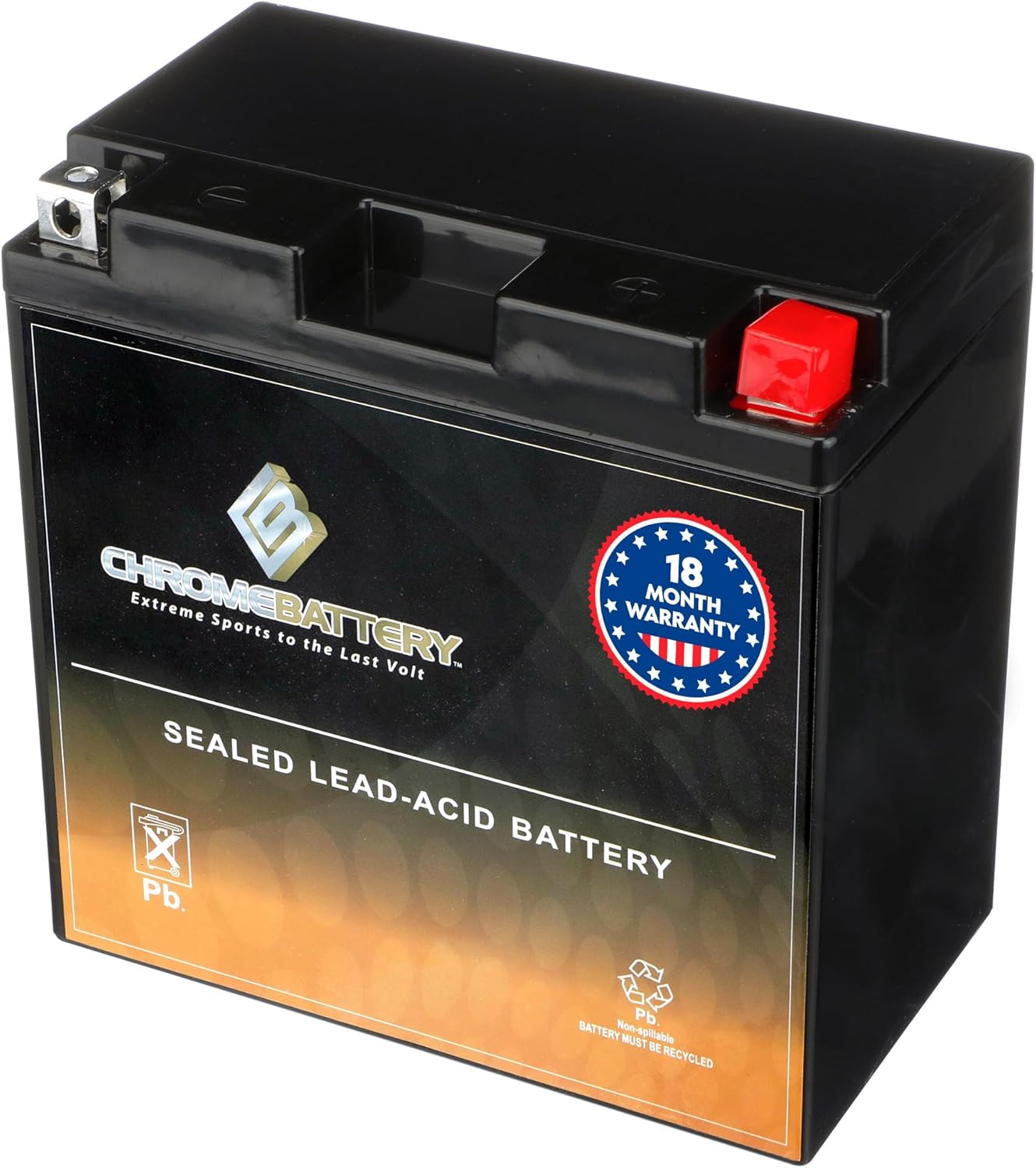 YB16CL-B 12V 240 CCA AGM Battery for Sea-Doo Jet Ski & ATV