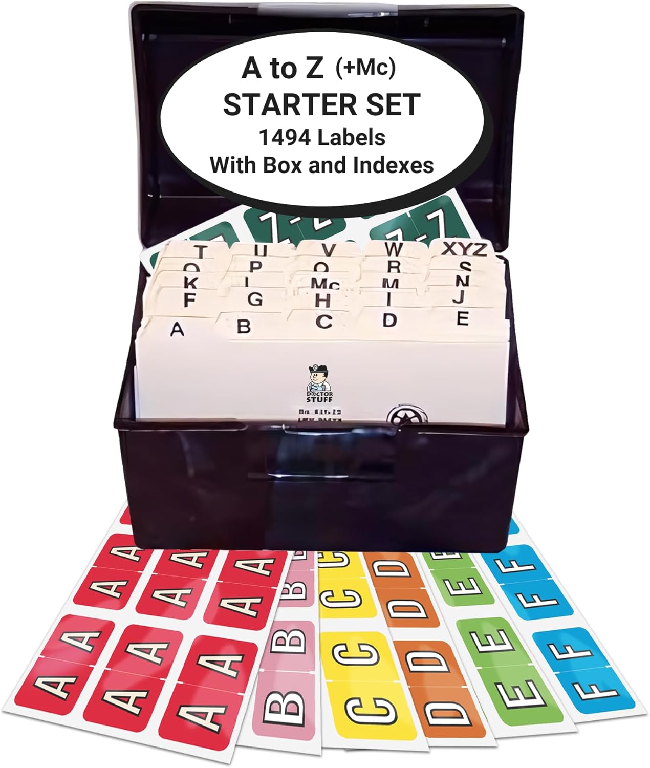 Alphabet Labels for File Folders - Ultimate Organization Set