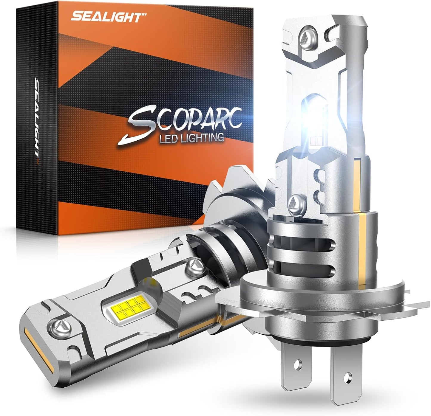 SEALIGHT H7 Fog Light Bulbs: 36,000LM Super Bright Cool White