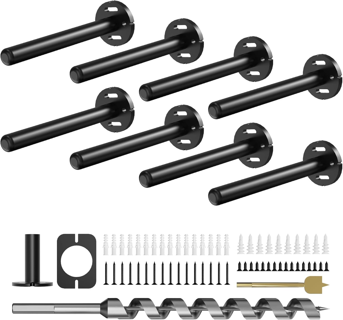 Heavy Duty Floating Shelf Brackets for Modern Home Decor