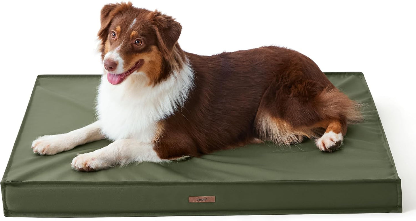 Lesure Outdoor Waterproof Dog Bed for Medium Size Dogs