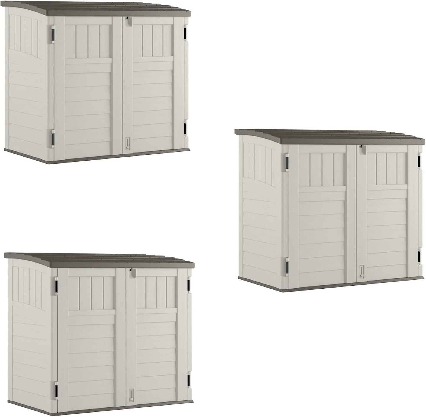 Suncast 34 Cu Ft Capacity Horizontal Outdoor Storage Shed