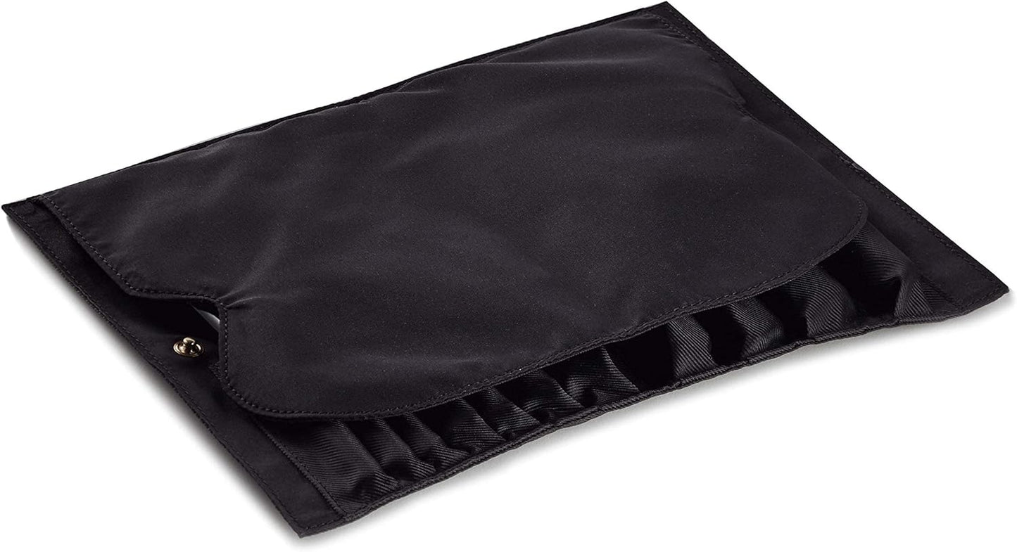 KUSSHI Washable Travel Snap in Brush Organizer for Makeup Lovers