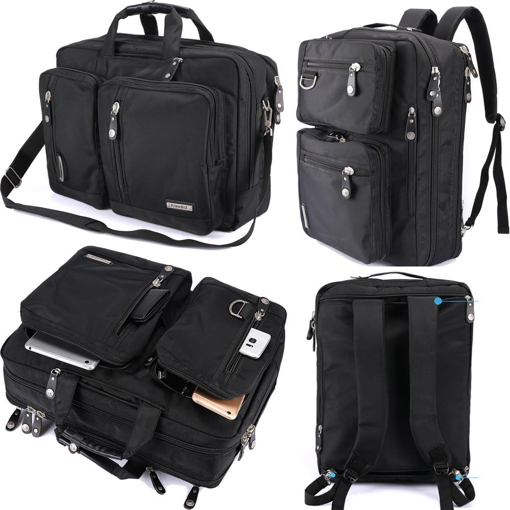 18.4 Inches Laptop Bag Multi-function Briefcase Backpack Design