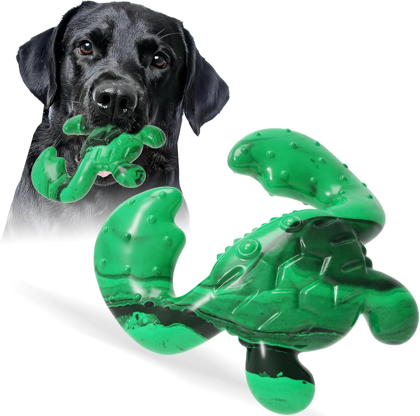 Bacon-Flavored Tough Chew Toy for Aggressive Dogs