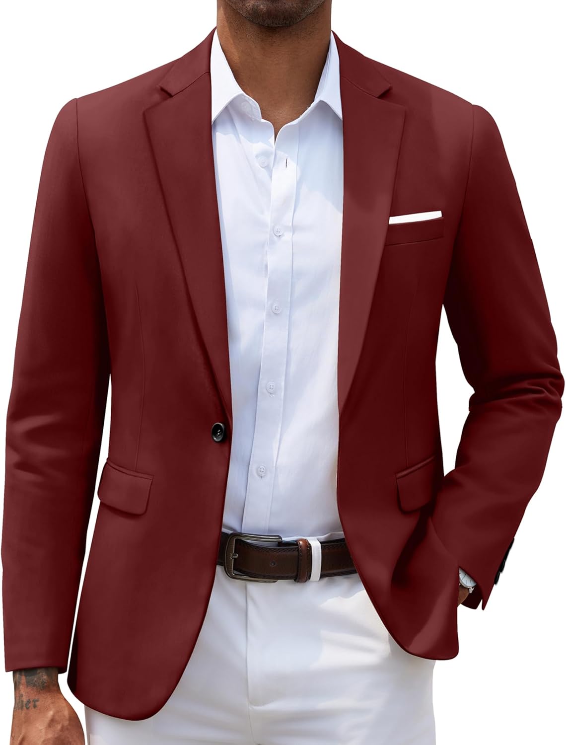 COOFANDY Men's Slim Fit Casual Blazers for Stylish Occasions