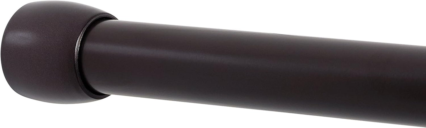 Neverrust Aluminum Shower Rod, 48-76, Bronze
