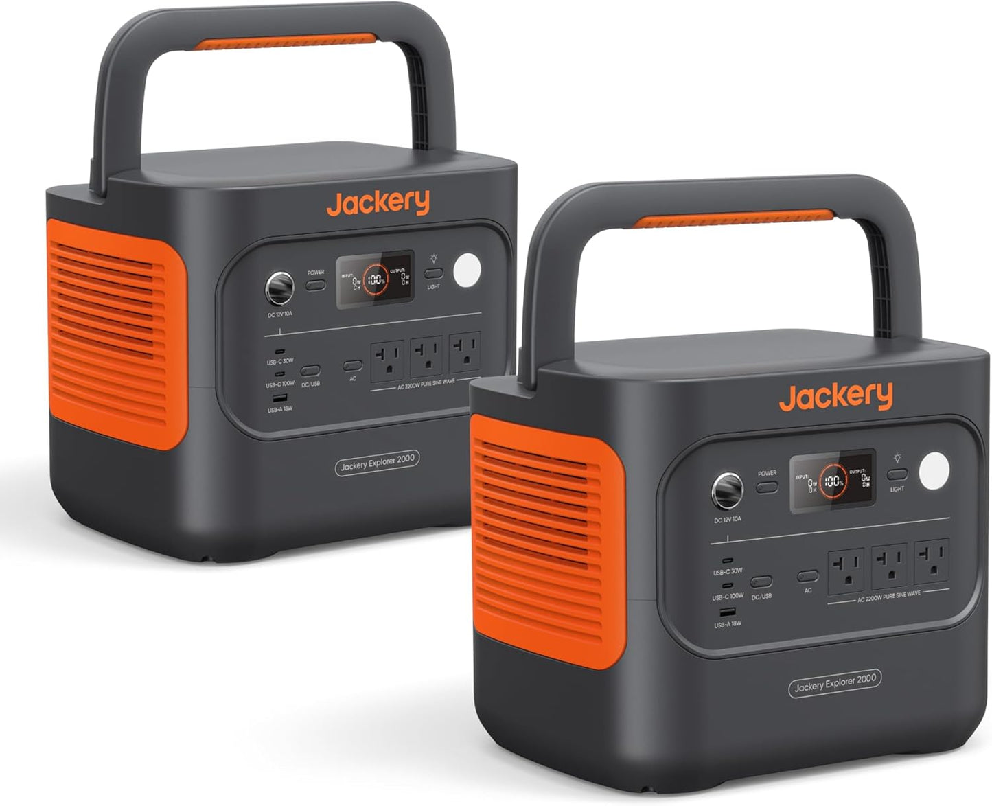 Jackery Explorer 2000 v2 Portable Power Station for Camping