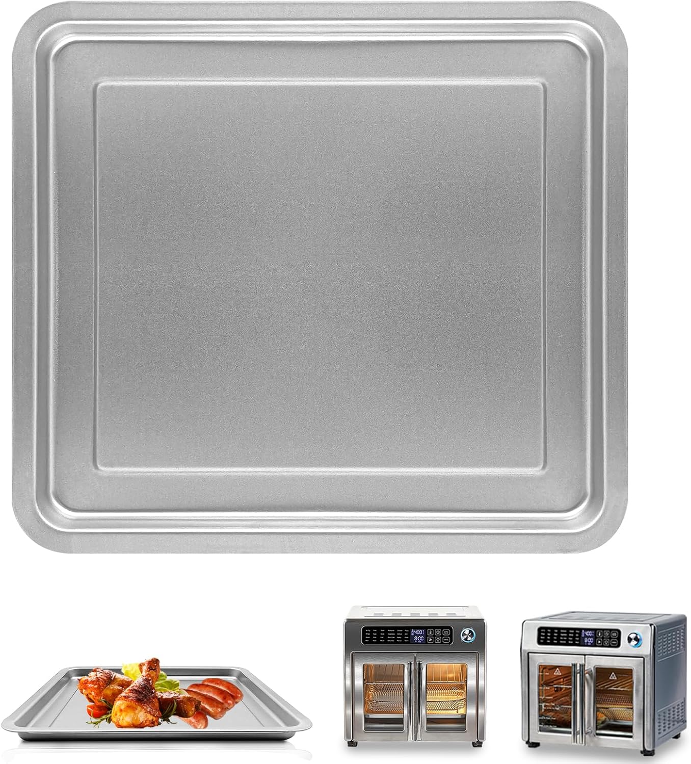 Enhance Your Air Frying with Stainless Steel Crisper Plate - GWBSXM