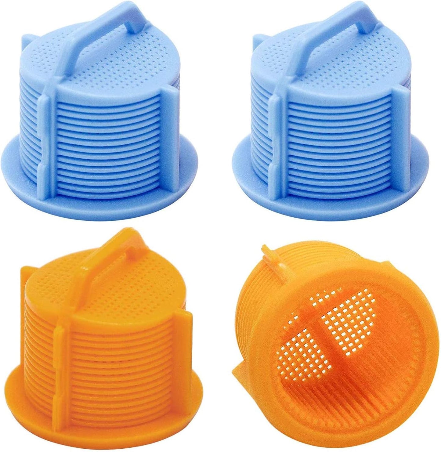 4 Pack Washer Water Inlet Valve Filter Set - Cleaner Laundry!