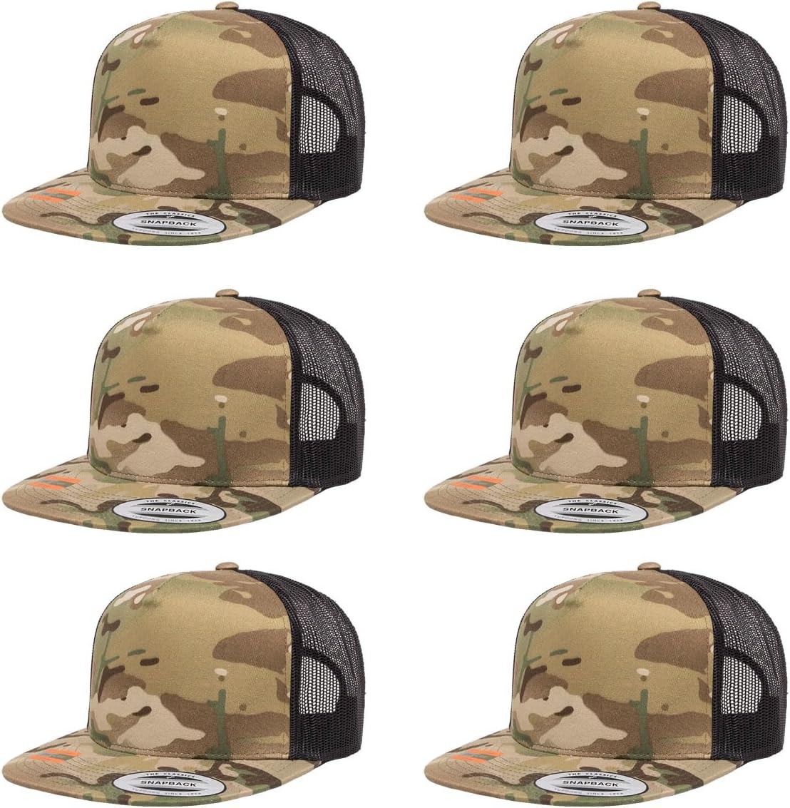 Yupoong 5-Panel Classic Trucker Cap for Ultimate Comfort