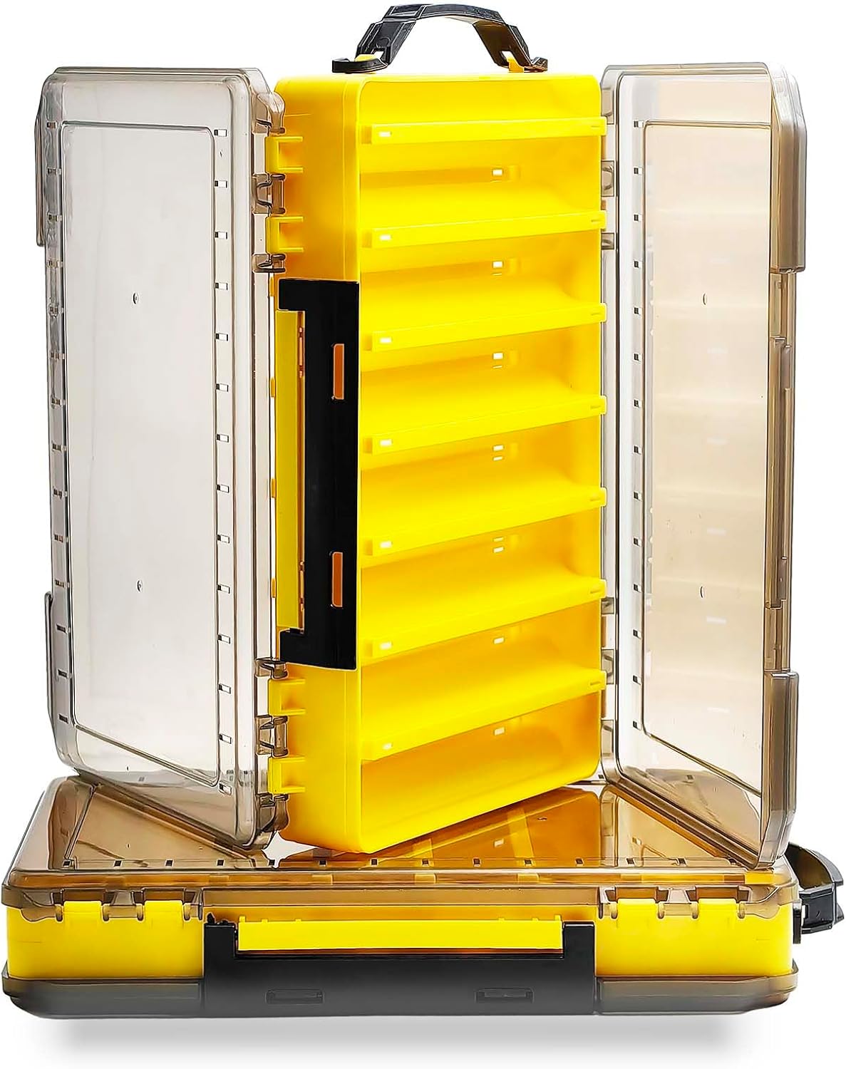 Fishing Lure Organizer Box - Double Sided, 14 Compartments