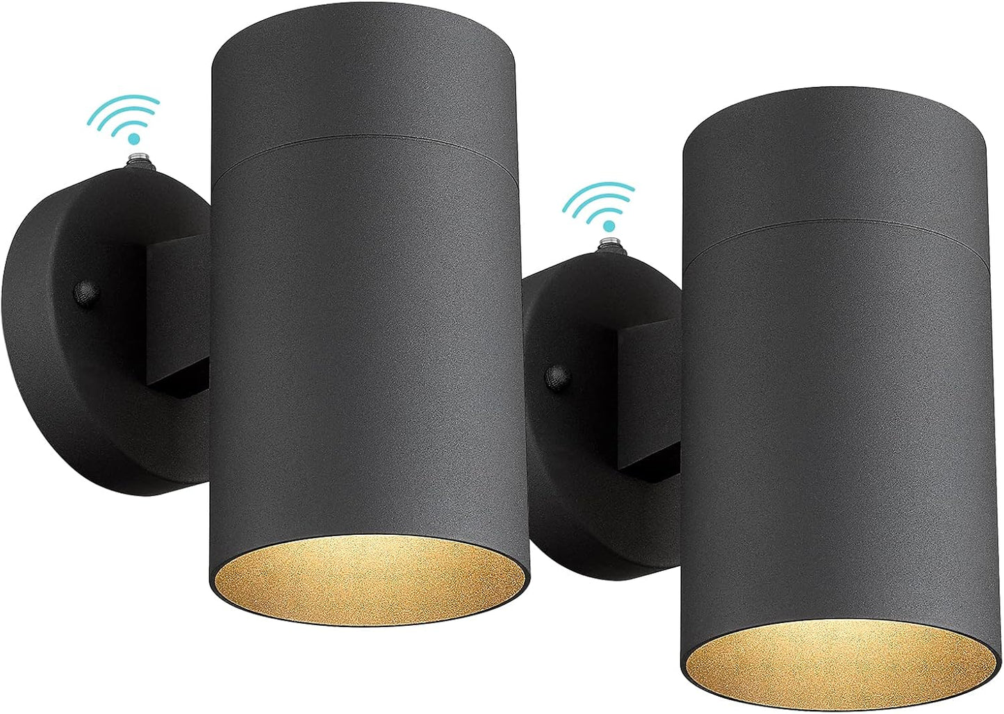 Dusk to Dawn Outdoor Wall Lighting by Ken & Ricky - 2 Pack