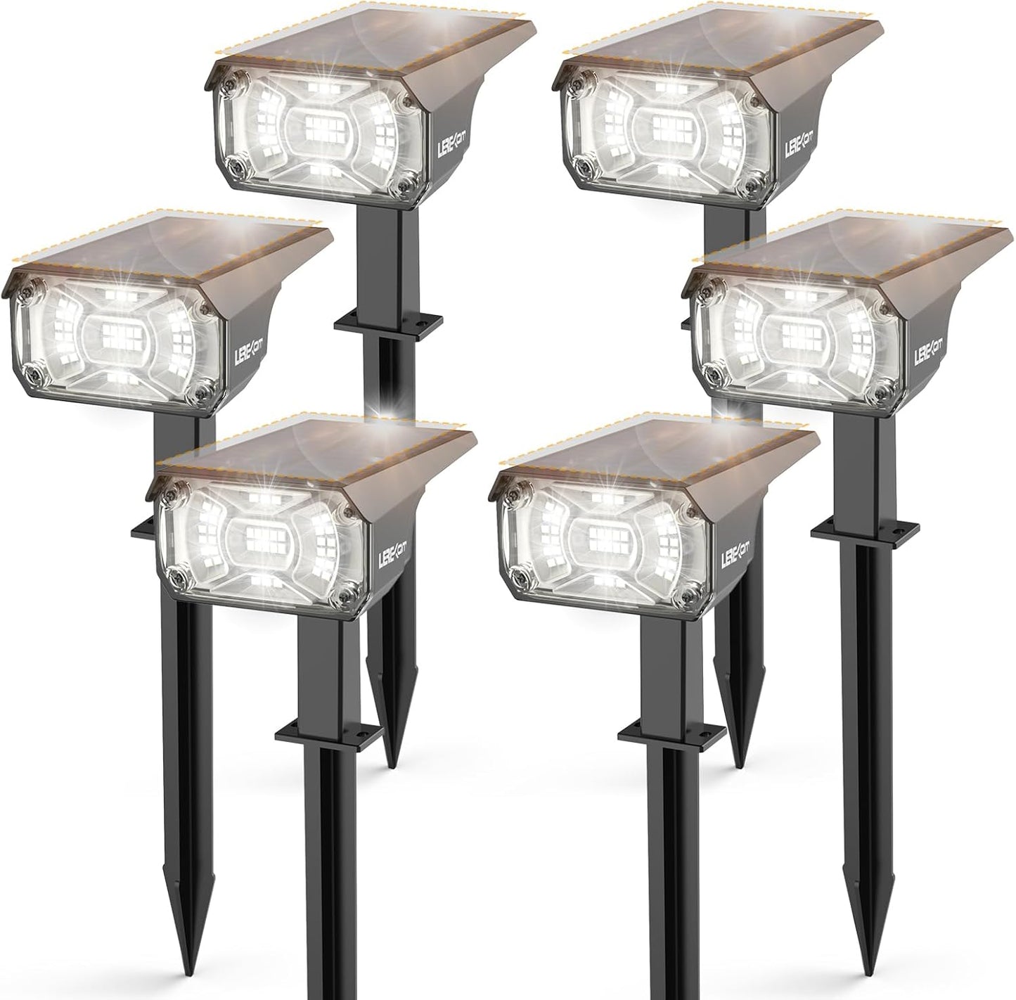 Solar Lights Outdoor Waterproof Landscape Lights with 40 LEDs