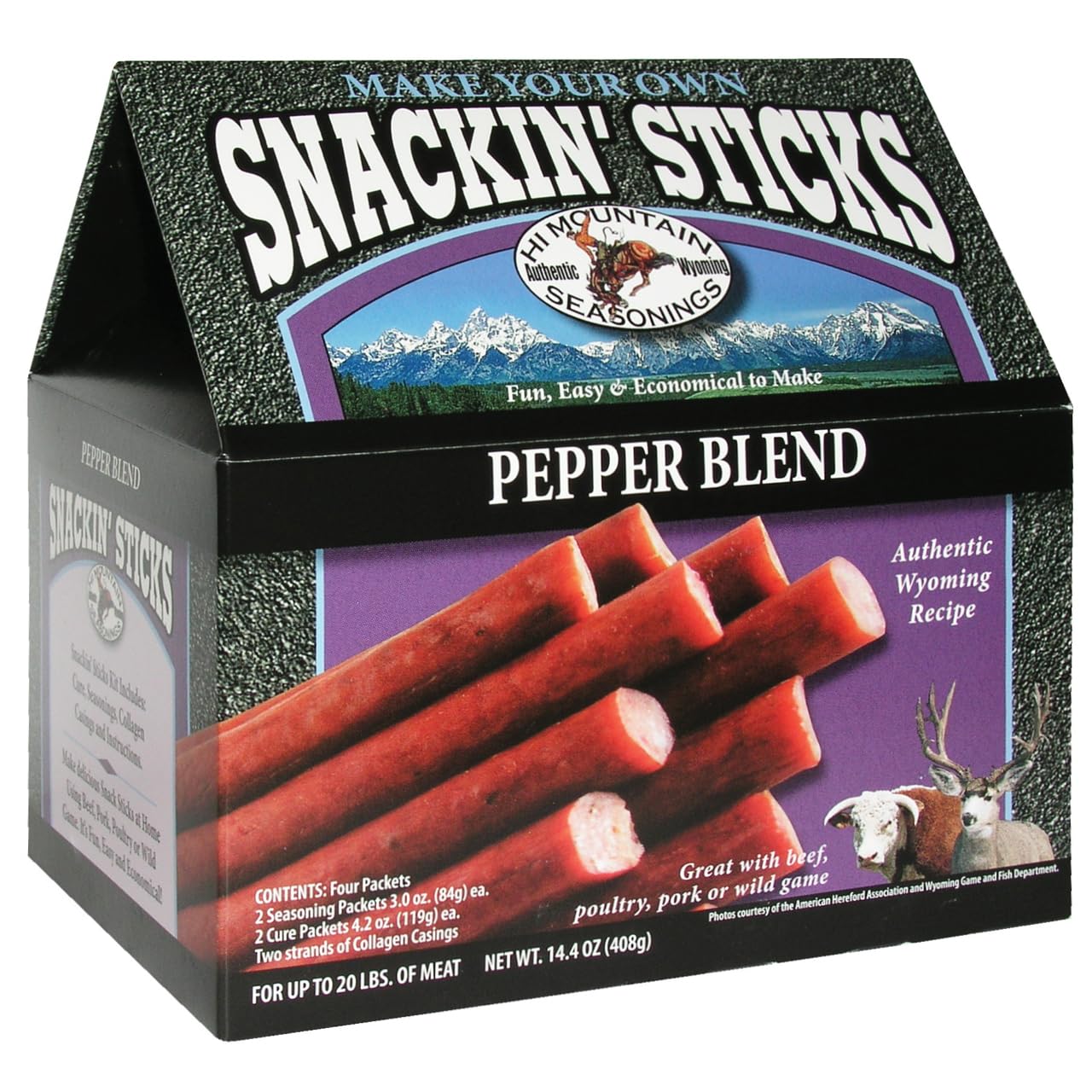 Hi Mountain Snack Stick Seasoning Kit for Bold Flavor Lovers