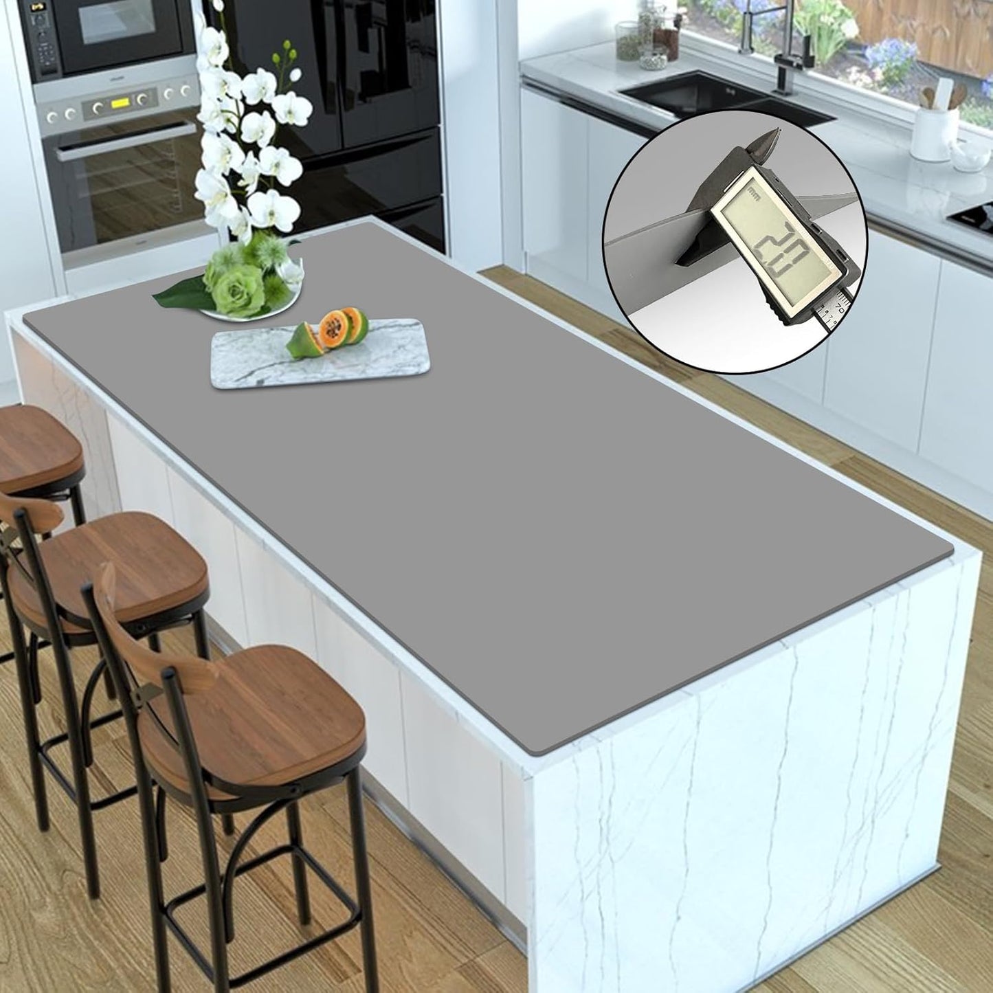 Silicone Mats for Kitchen Counter - Extra Large Heat Resistant