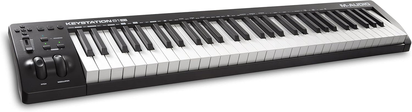M-AUDIO Keystation 61 MK3 - Ultimate 61 Key MIDI Controller