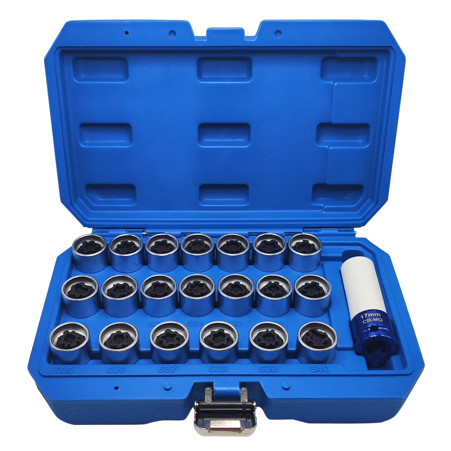 21PCS Wheel Locking Nut Key Kit for VW VAG Vehicles