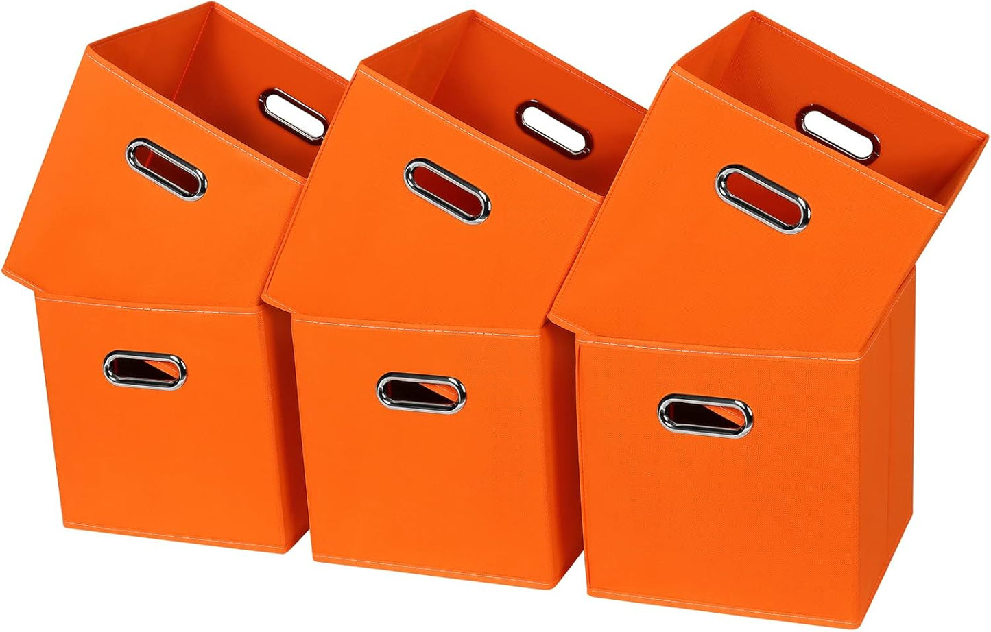 Black Fabric Cubby Storage Bins for Organizing Your Space