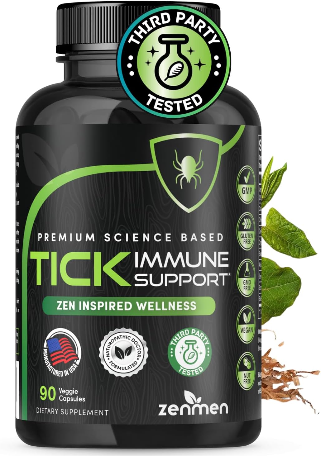 Zenmen Tick Immune Support Supplement for Outdoor Adventures