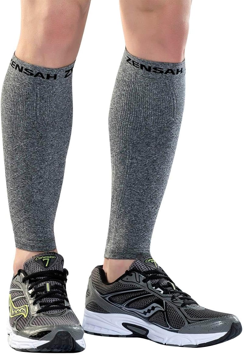 Zensah Running Leg Compression Sleeves for Shin Splint Relief