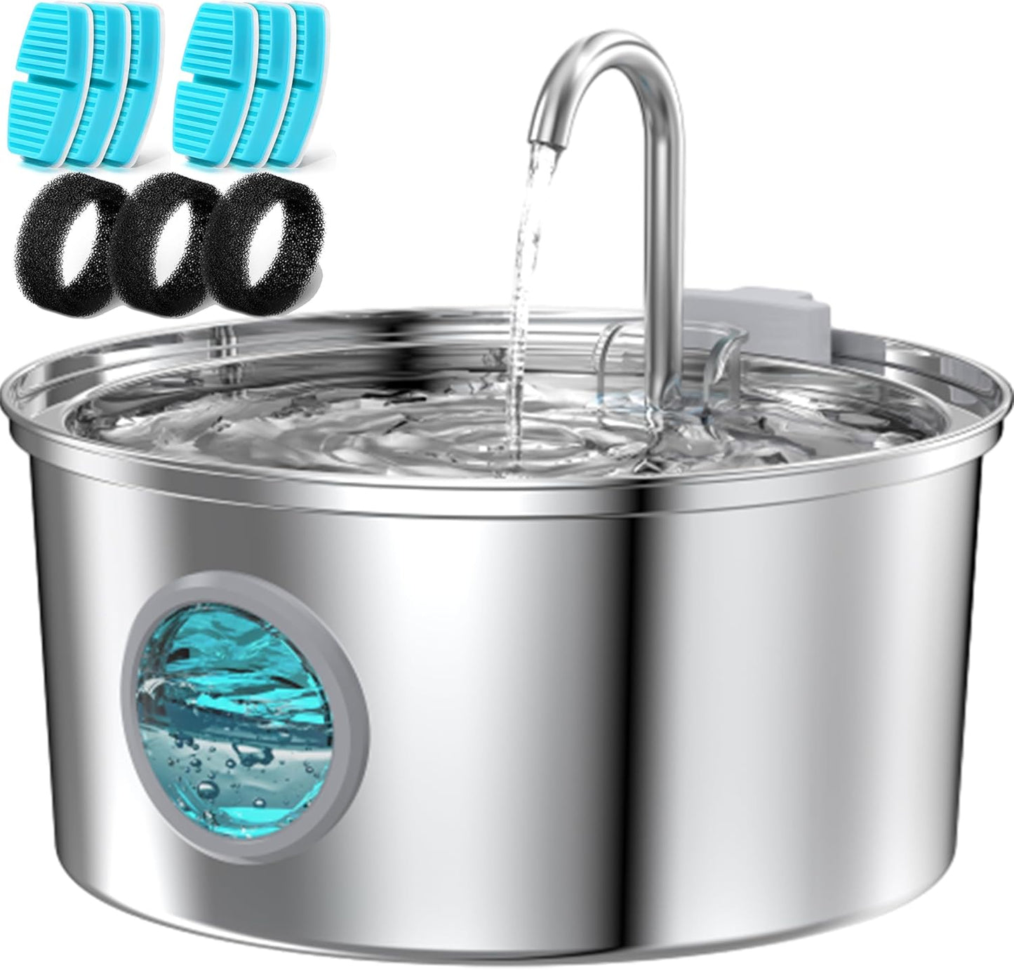 Cat Water Fountain Stainless Steel for Healthy Hydration Needs