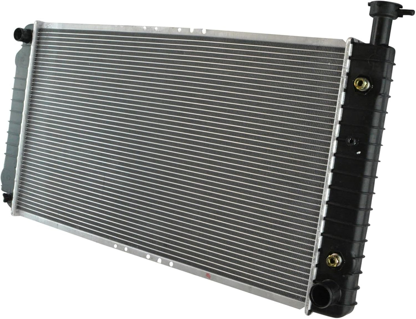 TRQ Radiator Assembly Aluminum Core for Chevrolet and GMC Vans