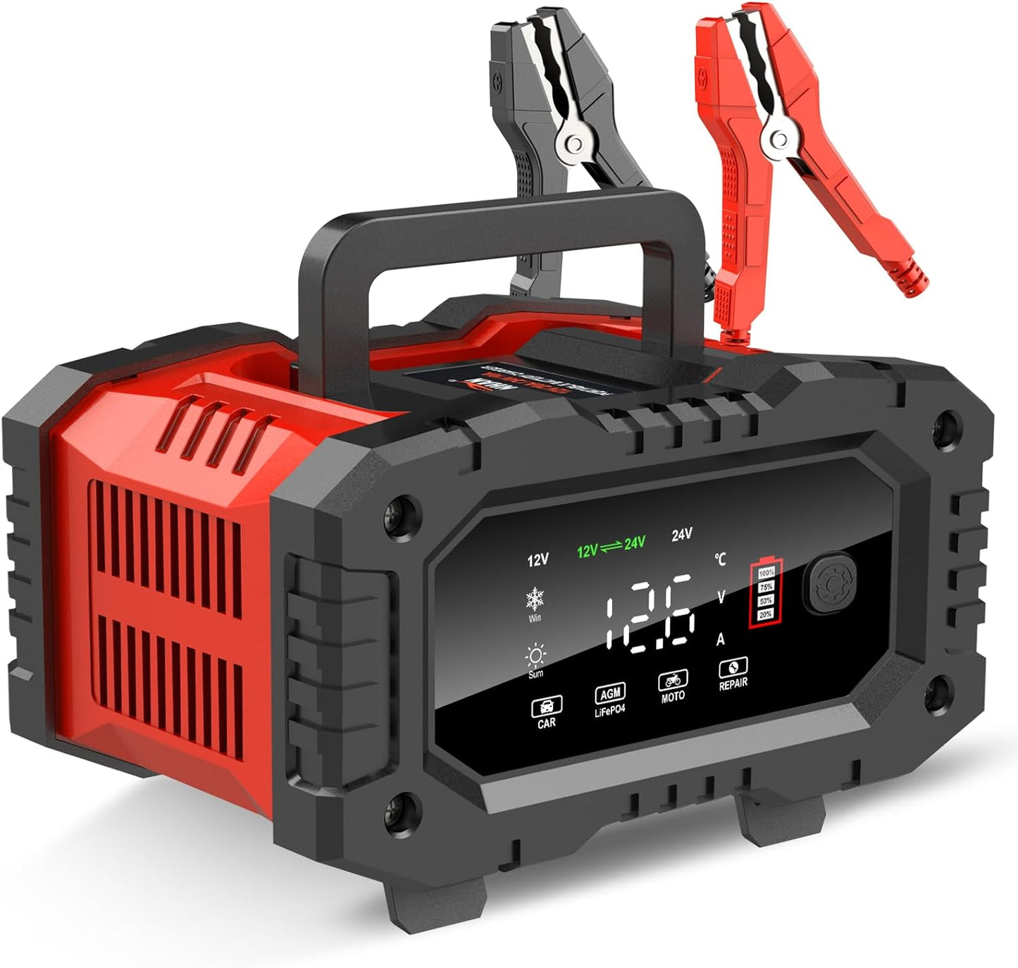 YONHAN 20A LiFePO4 Charger: Fully Automatic Maintenance